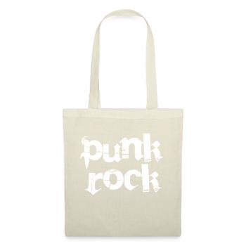 Punkrock-Logo-Design - Stoffbeutel - Natur - Vorne