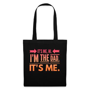 Funny Dad Fathers day - Tote Bag - black - Front