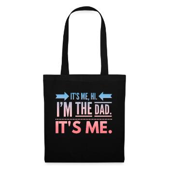 Funny Dad Fathers day - Tote Bag - black - Front
