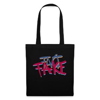 Fact or Fake Logo - Tote Bag - black - Front