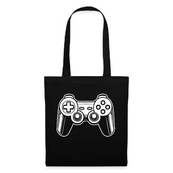 Controller Gaming Video Games Gamepad - Tote Bag - black - Front