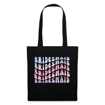 Pastel Bridesmaid - Tote Bag - black - Front