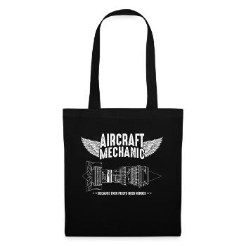 Best Aircraft Mechanic for Men Women Aviation - Tote Bag - black - Front