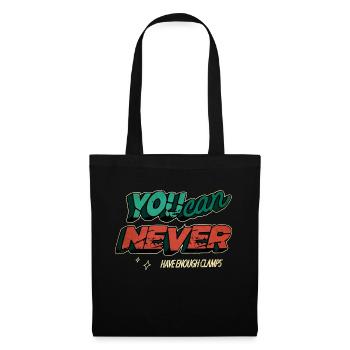 Statement wood carpenter saw arboriculture - Tote Bag - black - Front