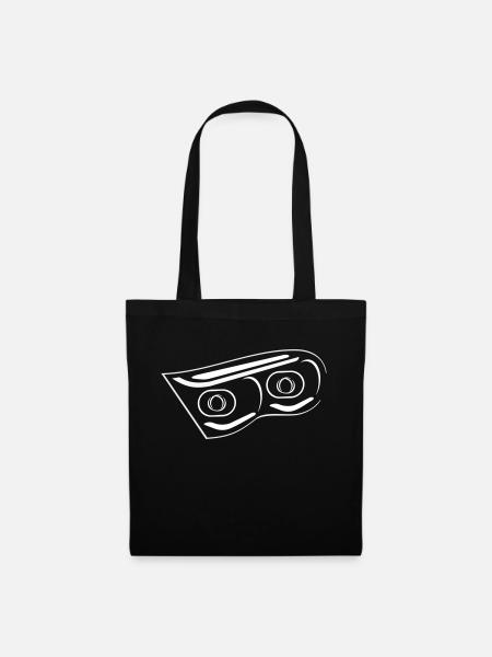 Headlight E Class left - Tote Bag - black