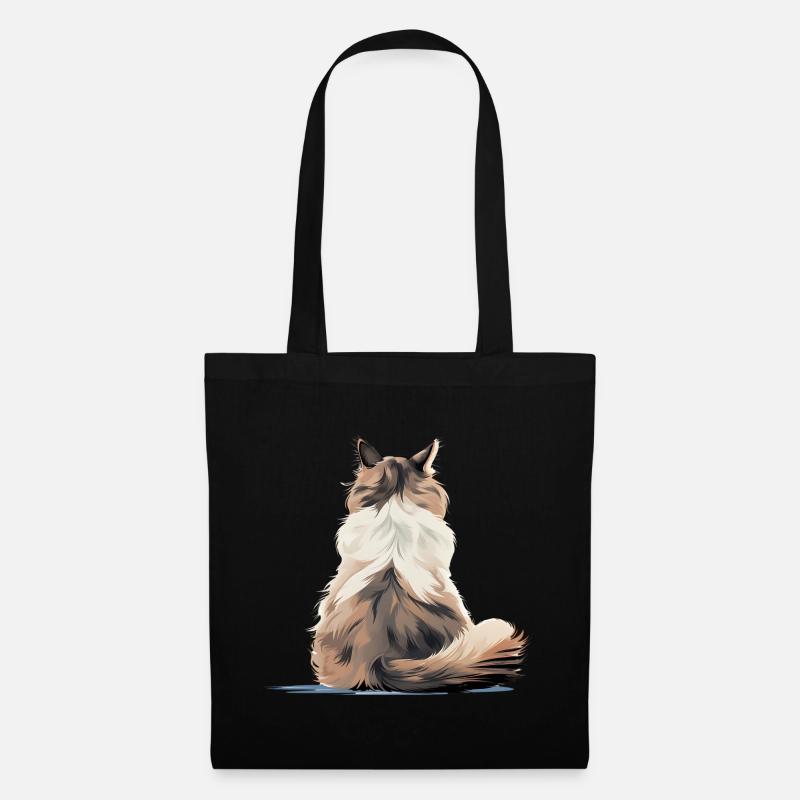 Ragdoll - Tote Bag - black