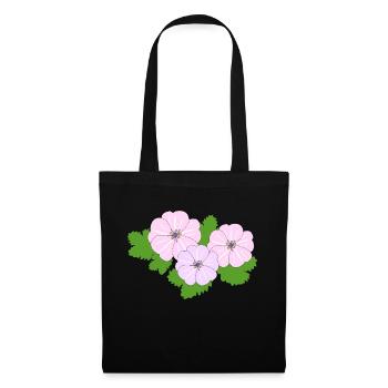 Beautiful mallow - Tote Bag - black - Front