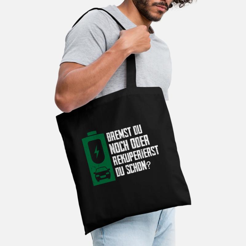 Bremst du Noch Oder Rekuperierst Du Schon? Stoffbeutel