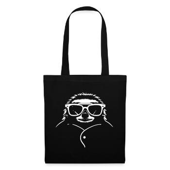 Faultiere Anime Faultier Manga Faultier Sonnenbrille - Stoffbeutel - Schwarz - Vorne
