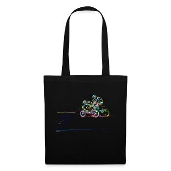 bmx - Sac en tissu - noir - Devant