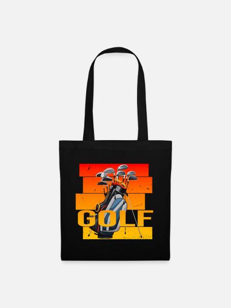 Golfsport - Stoffbeutel - Schwarz