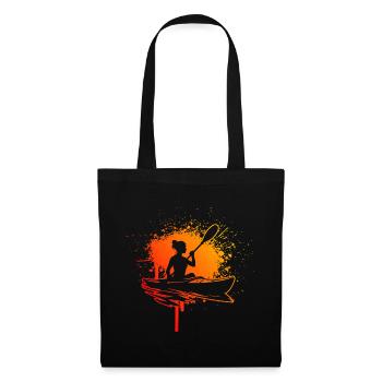 Kayak Femme Homme Canoë Kayak Kayak - Sac en tissu - noir - Devant
