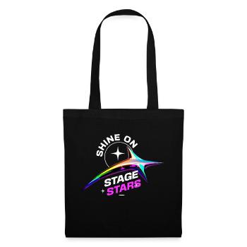 Films Films TV Rétro Vintage Cinéma Scène Agir - Sac en tissu - noir - Devant