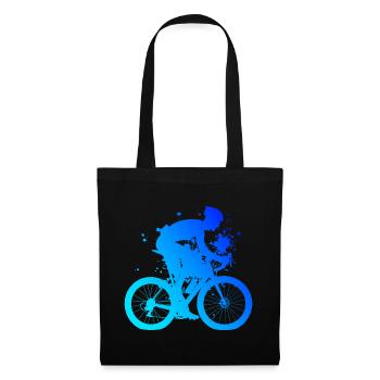 Road Cyclist Road Cycling Road Bike Road Bike - Tote Bag - black - Front