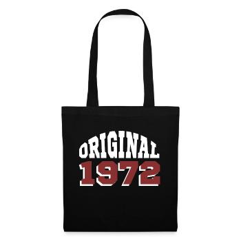 Original 1972 - Stoffbeutel - Schwarz - Vorne
