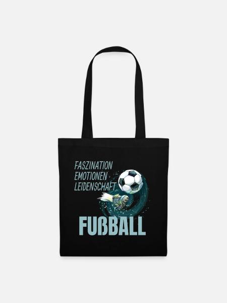 Faszination - Emotionen - Leidenschaft - Stoffbeutel - Schwarz