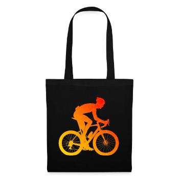 Vélo de route pour hommes Vélo de route pour femmes - Sac en tissu - noir - Devant