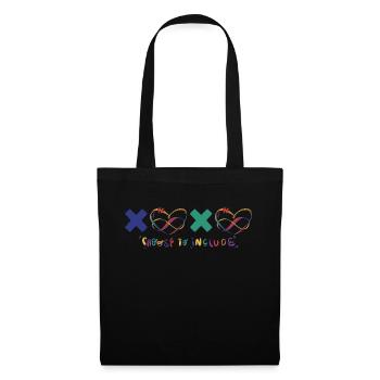 Infinity Heart Autism Awareness Choose To Include - Tote Bag - black - Front