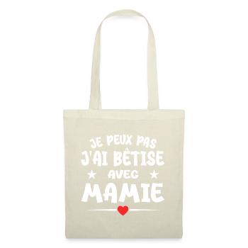 I can't I messed up with grandma - Tote Bag - nature - Front