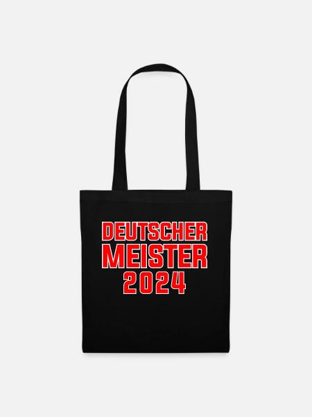 Leverkusen German Champion 2024 Football Club - Tote Bag - black