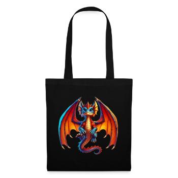 Dragon - Tote Bag - black - Front