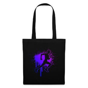 Cross Country Running Race Running Jogging - Tote Bag - black - Front