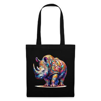 Rhinoceros - Tote Bag - black - Front