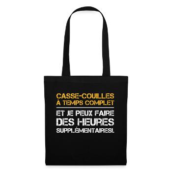 Full-time daredevils - Tote Bag - black - Front