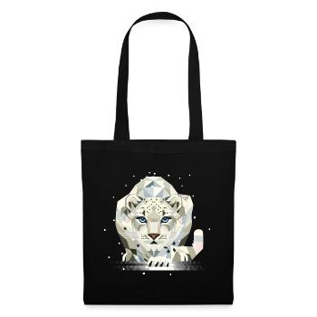 Snow Leopard – Strong Elegance in the Wild - Tote Bag - black - Front