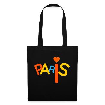 Colorful Paris - Tote Bag - black - Front