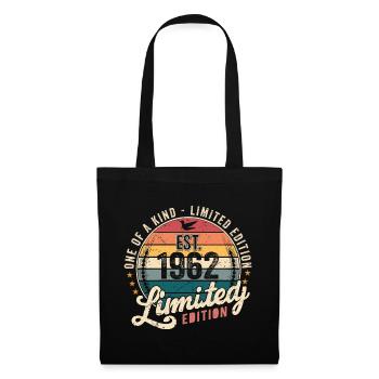 Birthday Gift 1962 Vintage 1962 Retro 1962 - Tote Bag - black - Front