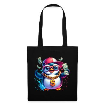 Penguin - Tote Bag - black - Front