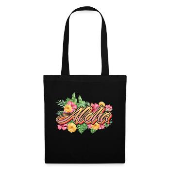 Aloha Holiday Hawaii Gift - Sac en tissu - noir - Devant