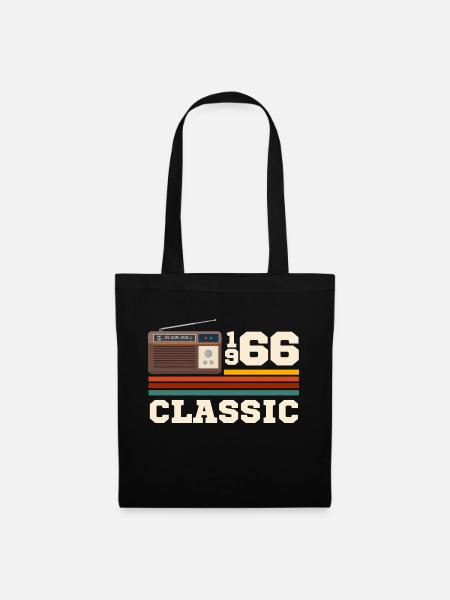 Jubiläum 1966 Retro-Klassiker - Stoffbeutel - Schwarz