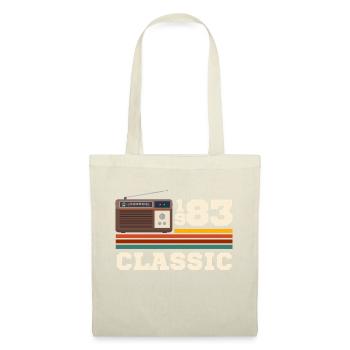 Jubiläum 1983 Retro-Klassiker - Stoffbeutel - Natur - Vorne