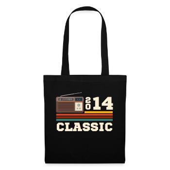 Anniversary 2014 retro classic - Tote Bag - black - Front