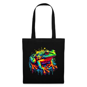 Frog - Tote Bag - black - Front