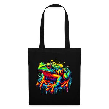 Frog - Tote Bag - black - Front
