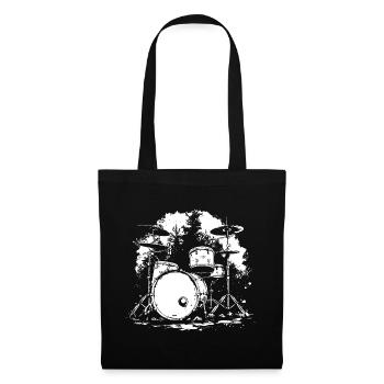 Percussion - Sac en tissu - noir - Devant