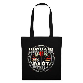 Fléchettes Chemise déchaîner ma pince - Sac en tissu - noir - Devant