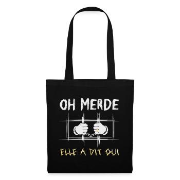 She Said Proposal Engagement - Tote Bag - black - Front