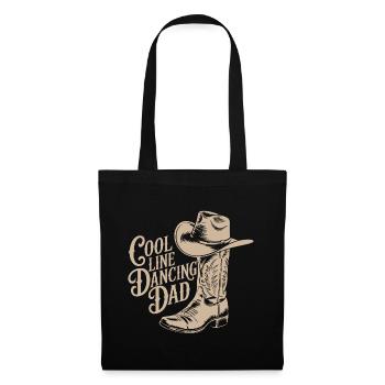 Western Cowboy Motif Design - Tote Bag - black - Front