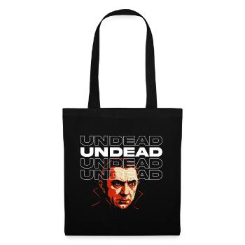 Klassisches Dracula-Film-Tribute-Design - Stoffbeutel - Schwarz - Vorne
