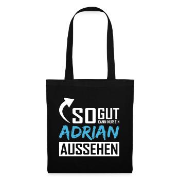 Only an Adrian can look so good - Tote Bag - black - Front