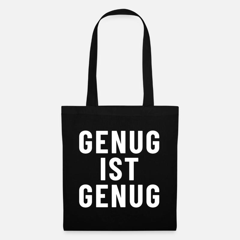 Enough is enough - Tote Bag - black