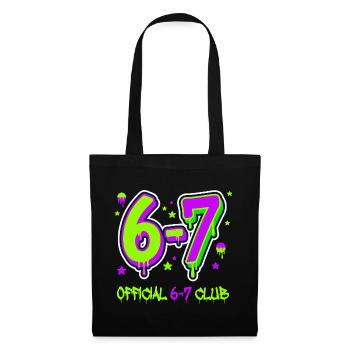 Club officiel 6-7 - Sac en tissu - noir - Devant
