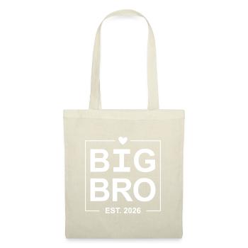 Big Bro Est 2026 - Sac en tissu - nature - Devant