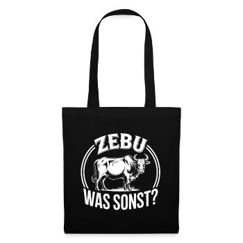 Zebu What else? Graphics - Tote Bag - black - Front