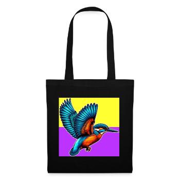 kingfisher - Tote Bag - black - Front