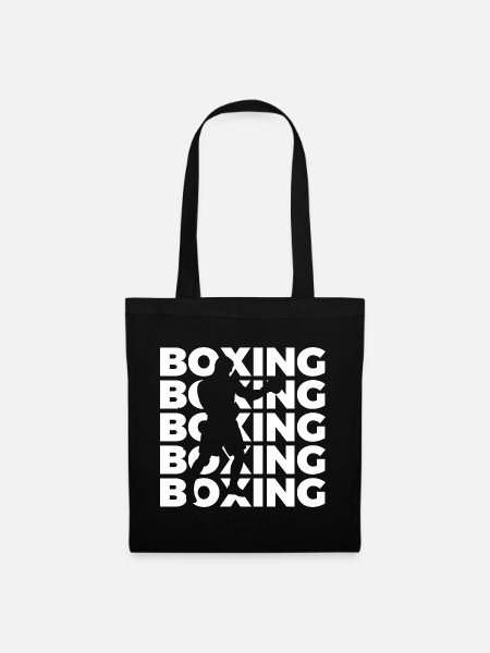 Boxing - Stoffbeutel - Schwarz